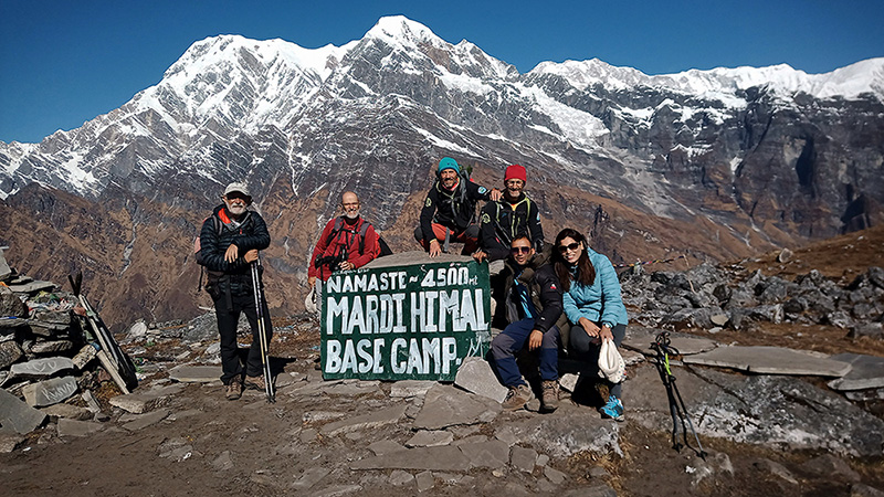Mardi Himal High Camp-Low Camp 5-11-22
